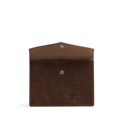 iPad Leather Sleeve - Geometric Net